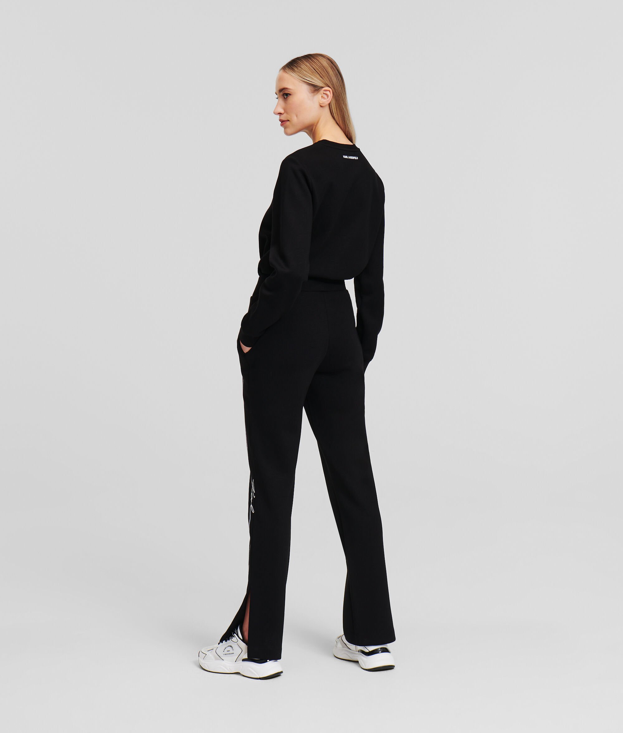 (image for) Fashionable KARL SIGNATURE TRACK PANTS